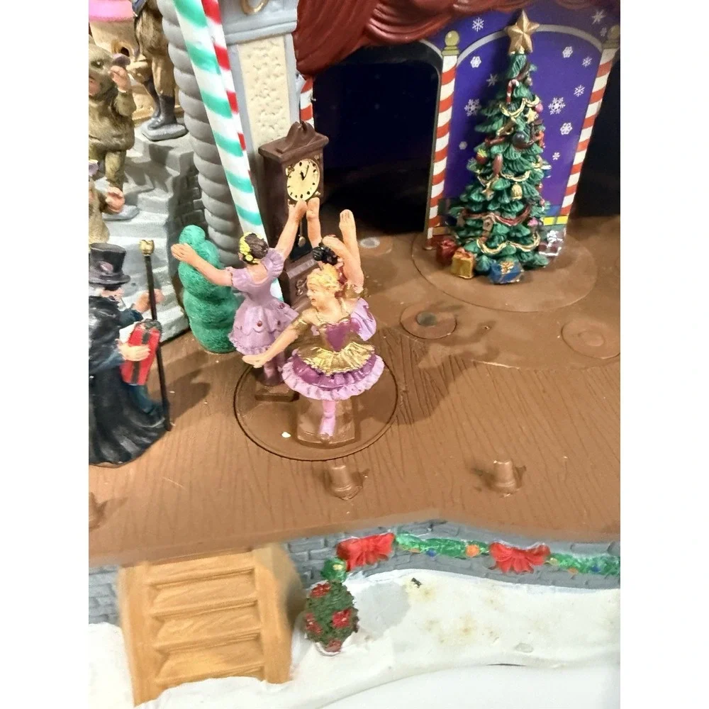 Lemax Nutcracker Suite Music Lighted Animated Christmas Village‎ READ!!